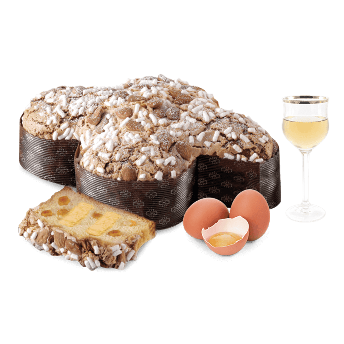 Colomba z zabajon kremo 750g