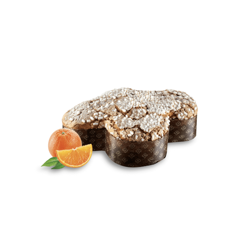Mini Colomba klasik v romantični torbici iz blaga 100 g