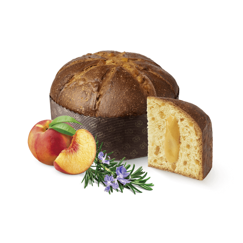 Panettone PeachMary® Breskev Rožmarin 600g