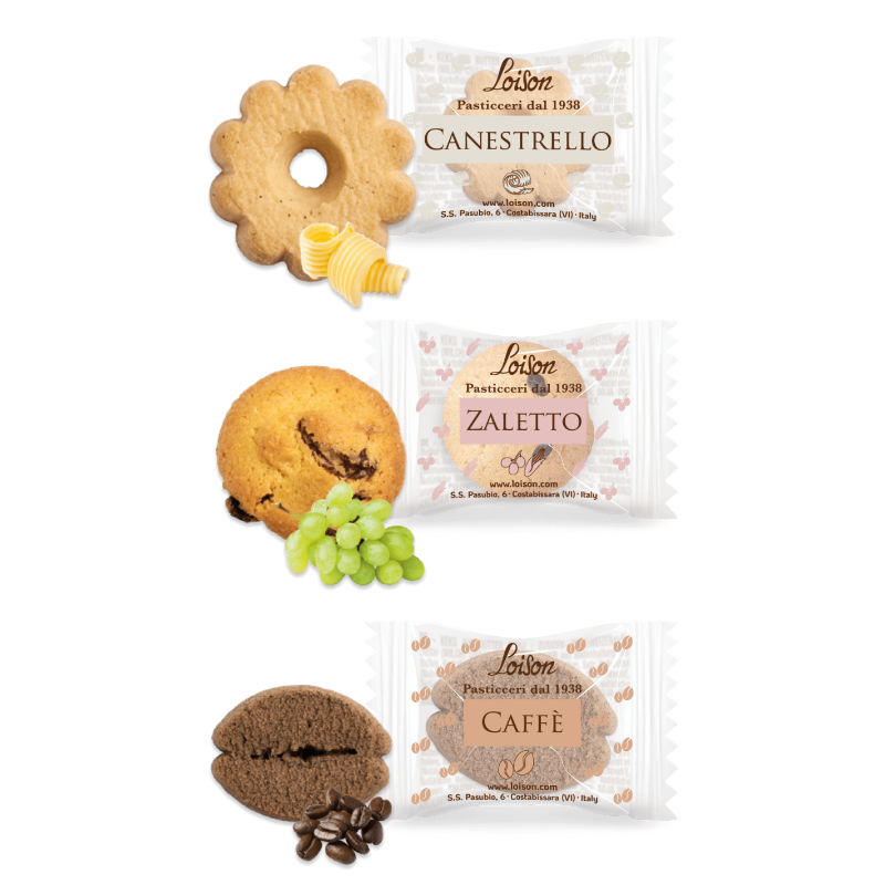 Piškoti Canestrello, Zaletto, Kava (v kovinski škatli) 120 g