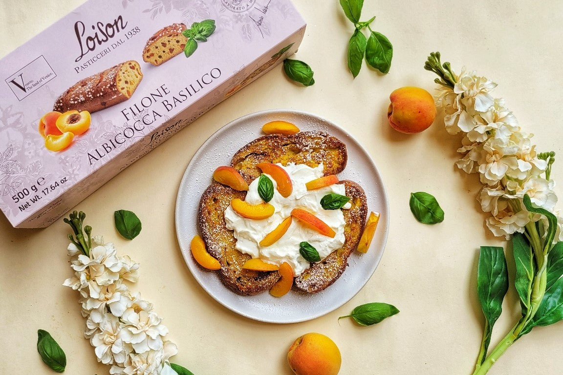 Panperduto z grškim jogurtom in marelicami