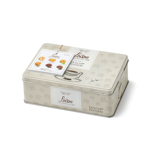 Piškoti Canestrello, Maraneo, Zaletto, Bacetto, Kakav, Kava (v kovinski škatli) 280 g