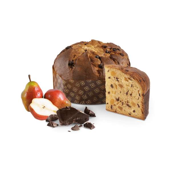 Panettone s Hruško in Čokolado 1 kg Coccola