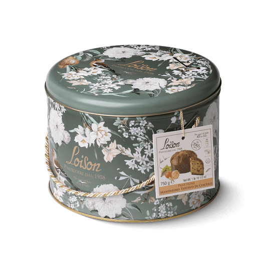Panettone z Okusom Pozne Mandarine iz Ciacullija 750 g - Kovinska Škatla
