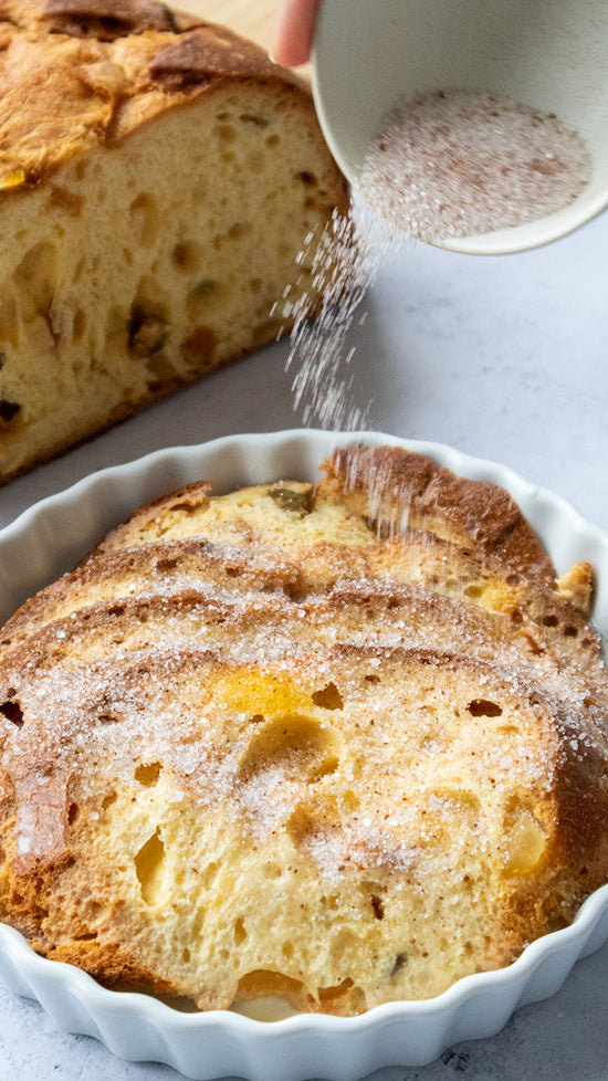Postopek priprave panettone narastka