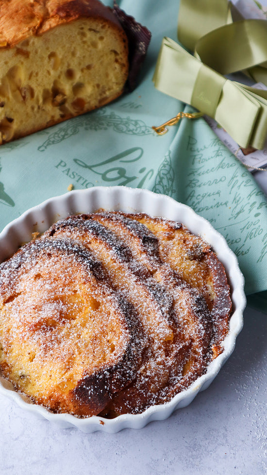 Narastek iz pannetona s petimi agrumi