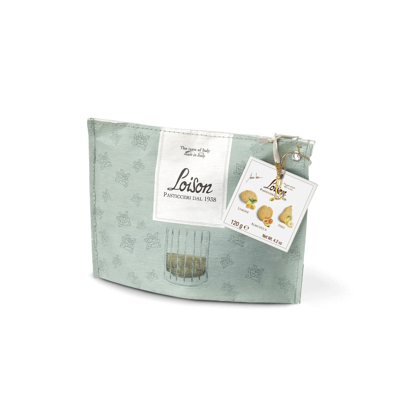 Piškoti Limona, Marelica, Hruška (v papirni torbici) 120 g