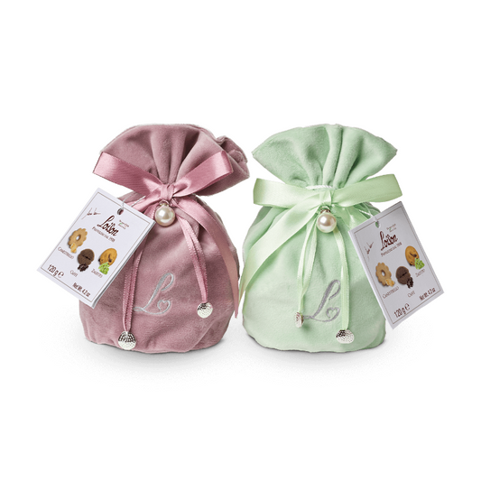 Piškoti Canestrello, Zaletto, Kava (v tekstilni darilni vrečki) 120 g