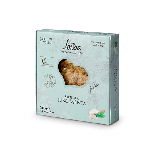 Sbrisola z Riževo Moko in Meto 200 g